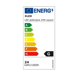 XLED LED pravougaona plafonjera 24W Annie, 590*175*65mm 3CCT - Img 2