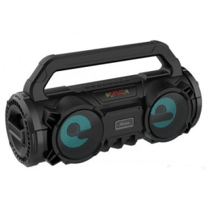 Xwave BT zvučnik DJ 111 20W(2x10W) FM radio/MicroSD/USB/AUX/Mikrofon/LED colorful - Img 1