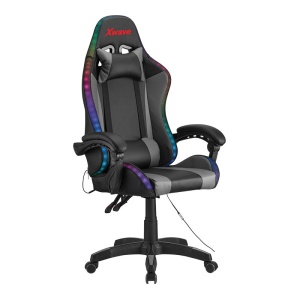 Xwave G26 stolica RGB Gaming Opterećenje max 120kg/64×64×125-135cm PVC Leather