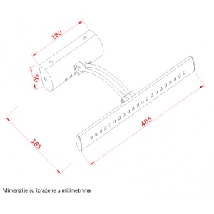 Zidna LED lampa 5W - Img 3