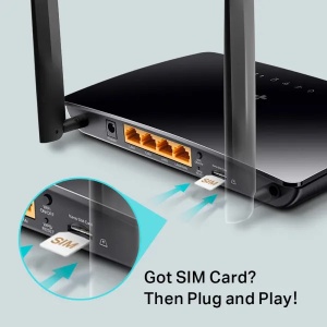 4G Router TP-LINK Archer MR400 AC1200/4GLAN/SIM slot - Img 4
