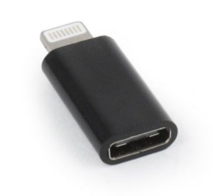 A-USB-CF8PM-01 Gembird USB Type-C adapter (CF/8pin M), black - Img 2
