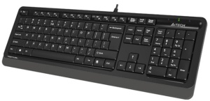 A4-FK10 US GREY A4Tech Fstyler Multimedia comfort tastatura, FN funkcije, vodootp. US-LAYOUT, USB