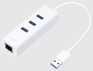 Adapter TP-LINK UE330 USB 3.0 to Ethernet 3xHub