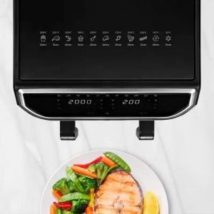 AirFryer Ufesa Thunder/dupla posuda/ 9l(4.5 L+4.5 L)/11 programa/crna - Img 2