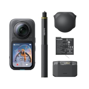 Akciona kamera Insta360 X6 Essentials Bundle Midnight Black - Img 4