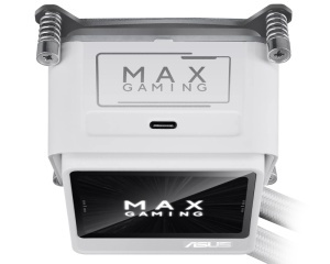 ASUS MAX GAMING LC 360 ARGB LCD WHT vodeno hlađenje