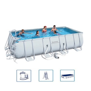 Bestway Steel Pro MAX pravougaoni bazen 549x274x122cm sa pumpom - Img 2