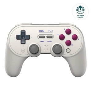 Bežični gamepad 8BitDo Pro 2 BT/2.4Ghz/Multi platform/Vibracija/Hall Effect/TMR/G Classic - Img 2