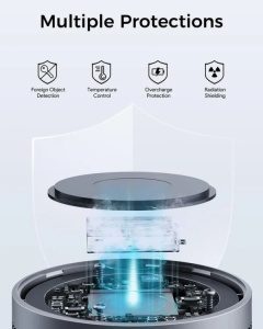 Bežični punjač sa aktivnim hlađenjem Aukey LC-G10 Qi2 15W - Img 2