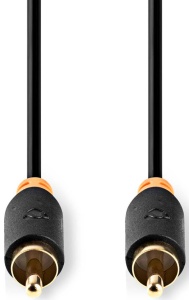 CABW24170AT20 Digitalni audio kabl, RCA muški, Pozlaceni, 2,00 m, Antracit