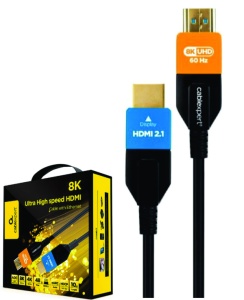 CC-HDMI8K-AOC-10M Gembird Active Optical (AOC) ULTRA High speed HDMI 2.1 8K UHD with Ethernet 10m - Img 3