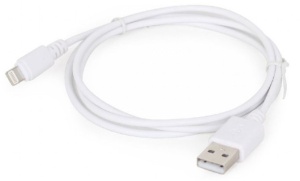 CC-USB2-AMLM-2M-W Gembird USB 2.0 A-plug to 8-pin usb Apple iphone cable 2M White - Img 2