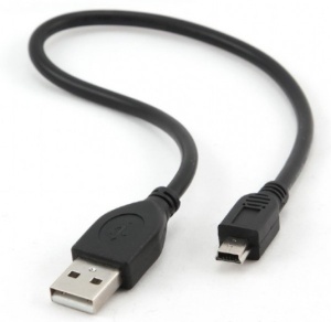 CCP-USB2-AM5P-1 Gembird 2.0 A-plug MINI 5PM 6ft, 30cm - Img 2