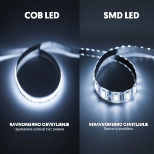 COB LED traka 6500K 320 LED/m IP20 - Img 2