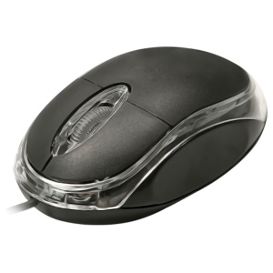 Connect XL Miš optički, 800dpi, USB, crna boja - CXL-M100BK - Img 2
