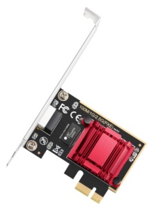 Cudy PE25 RJ45 2.5Gbps PCI Express Network Adapter, RTL8125 - Img 1