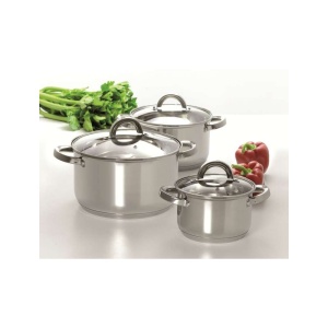 DAJAR DJ68878 SET ŠERPI INOX 16/20/24 CM 6/1 DELOVA - Img 3