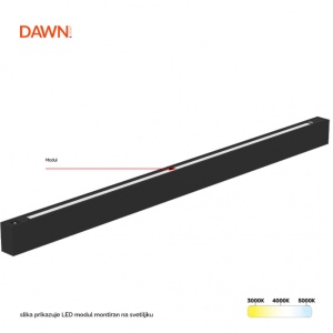 DAWN LED MODUL LT-T-020 1,5M CCT CRNA - Img 3