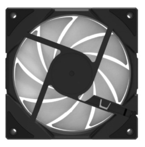 DeepCool CG580 FAN* BK (BULK) Ventilator za kuciste 120x120x25mm ARGB, 1,300 RPM, Black - Img 2