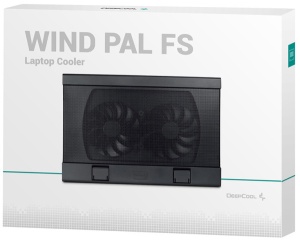 DeepCool WINDPALFS Hladnjak za laptop 15,6/17 2xUSB 2x140mm.Fan 700~1200rpm 115CFM 21DB. (postolje) - Img 1