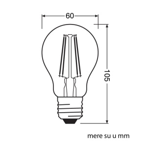 Dekorativna retro sijalica 4W OSRAM - Img 2
