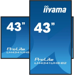 Digitalni ekran 43" Iiyama LH4341UHS-B2 IPS 3840x2160/8ms/HDMI/VGA/USB/zvucni - Img 4