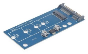 EE18-M2S3PCB-01 M.2 (NGFF) to Mini SATA 1.8 SSD adapter card - Img 2