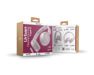 ENERGY SISTEM Urban Pink Type C slušalice roze (M50122)