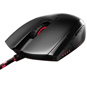 EPICGEAR Cyclops X black Gaming IR LED optički miš/USB/do 5000dpi/7 tastera/1.8m kabl - Img 3