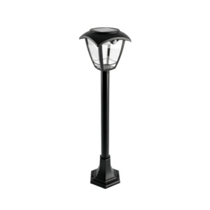 EUROLAMP solarna lampa sa senzorom pokreta, 3W, 400lm, crna