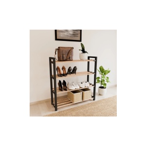 FIXWOOD FIX2041-1 CIPELARNIK SA 4 POLICE DRVO PLASTIKA 20X65X68 CM - Img 2