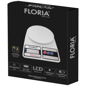 Floria Vaga, digitalna kuhinjska, do 10 kg. - ZLN9075 - Img 2