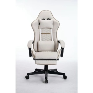 Gaming stolica ePlayGame HC-4095 /do 120kg/platno/bež - Img 4