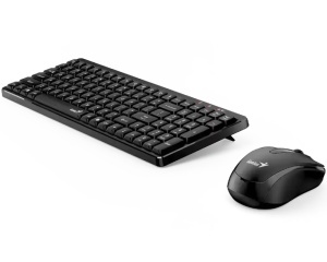 GENIUS LuxeMate Q8100 Wireless USB US crna tastatura + miš