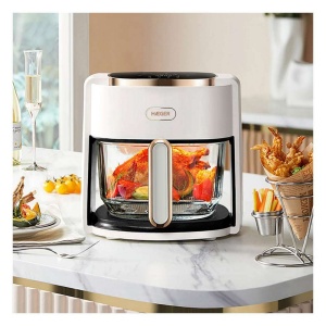 HAEGER AF-G45.006B FRITEZA NA TOPAO VAZDUH DIGITALNA 4,5L SA STAKLENOM POSUDOM - Img 3