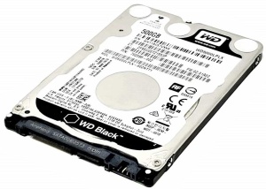 HDD 2.5 * 500GB WD5000LPLX WD BLACK scorpio 7200RPM 32MB SATA3 7mm