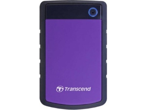 HDD E2.5" Transcend 4TB USB 3.0 TS4TSJ25H3P Anti-shock Black/Purple - Img 2
