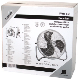 home Ventilator podni, prečnik 50cm, 120W, Inox - PVR 50 - Img 3