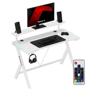 Huzaro Hero 1.9 Beli RGB Gaming sto 120x60cm - Img 3