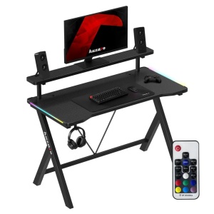 Huzaro Hero 1.9 Crni RGB Gaming sto 120x60cm - Img 3