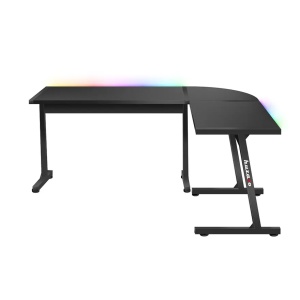Huzaro Hero 6.0 Crni RGB Ugaoni Gaming sto - Img 2