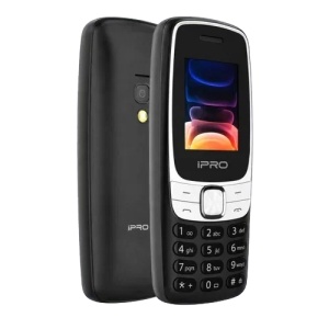 IPRO A37 black Feature mobilni telefon 2GSM/LCD/800mAh/32MB/Dual-SIM/Srpski jezik