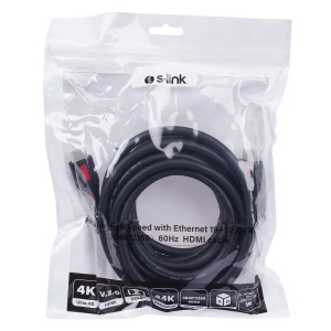 Kabl S-link SL-HDM4K105 HDMI na HDMI M/M v2.0 4K/60Hz 5m - Img 2
