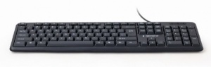 KB-U-103 ** Gembird Standardna tastatura US layout black USB A (291)