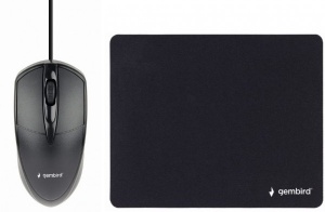 KBS-UO4-01 Gembird 4-in-1 office set, tastatura, slusalice, mis i podloga