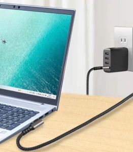 Kettz KT-USBC070 USB-C 3.2 Kabl ugaoni 4k 60Hz 100W 1m - Img 3