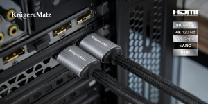 KRUGER&MATZ HDMI 2.1 kabl 8K@60Hz, dužina 3 m, model KM1266 - Img 5