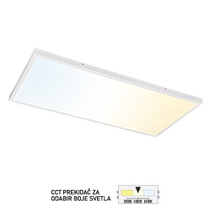 LED panel nadgradni 1200x600 LPA-08-1696P CCT