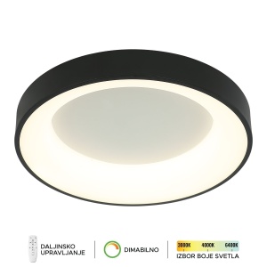 LED plafonska lampa F2049-66C BK - Img 2